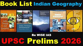 Best Booklist for UPSC Geography Prelims + Mains Strategy  Must Read Books for GS Paper 1
