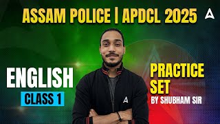 APDCL/Assam Police English Class 2025 | Assam police Previous Year Question Papers | Class #1