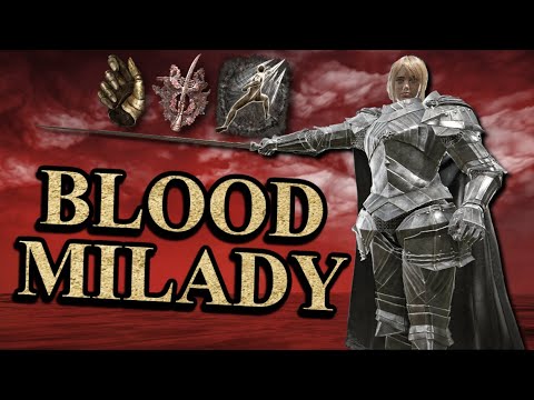 Elden Ring: Blood Milady With Repeating Thrusts Is Insane