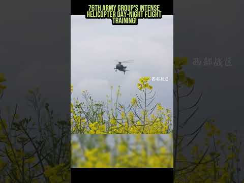 76TH ARMY GROUP INTENSE HELICOPTER DAY NIGHT FLIGHT TRAINING