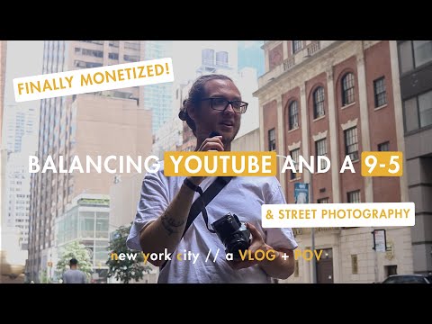 A Day in my Life in NYC // Street Photography, YouTube Creator, Trying to Figure it all Out. A VLOG.