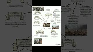 class 9 ch 1the french revolution flow chart or mind map #mindmaps #flowchart #notes #history #study
