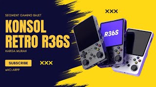 Review Konsol Retro Gaming R36S! Konsol Gaming Bajet!!! #retrogaming #r36s #konsol