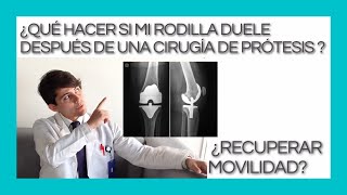 Rehabilitation after knee replacement surgery