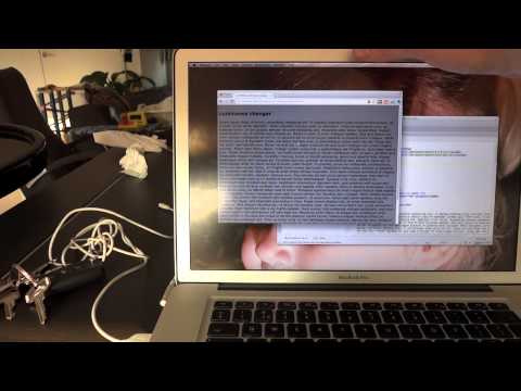 Change web application brightness based on room luminance