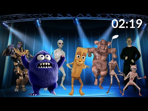 Dansstopp med Jonas: Monster (Dansstopp musik för barn)