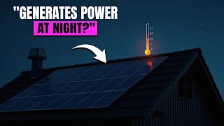 This Panel Generates Electricity Without the Sun
