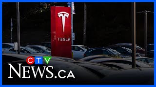 Tesla threatening to sue Canada after $40M in EV rebates frozen amid claims investigation