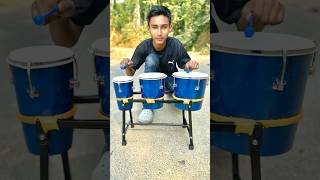 Big new Tripe Bongo Drum set Unboxing #shorts