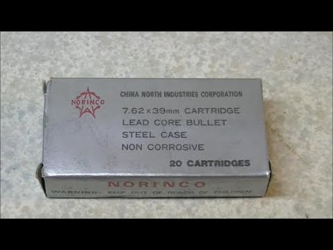 Norinco "Silver Box" Lead Core 7.62x39 Ammo
