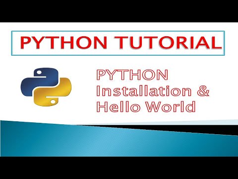 Python installation on Windows, Mac, Linux OS and "Hello World" Program