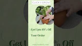 Get Upto 10% Off Your Order | Click & Grow Coupon & Promo Code 2024