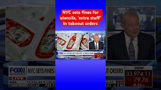 New York City approves fines for ‘extra’ utensils, napkins, ketchup in takeout orders #shorts