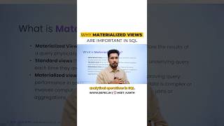 Why Materialized Views in SQL?? #dataanalysis #datascience #sql