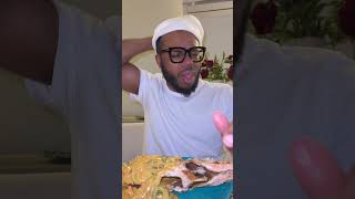 Hubby teaches the world how to eat FISH 🐟😂 (Thai Food) #food #thaifood #lingandlamb