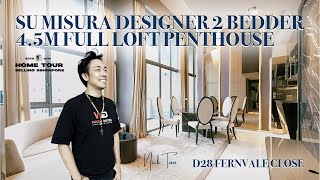 $1.5M Designer Penthouse Akin Loft 2 Bedder @ D28 Fernvale Close | Singapore Home Tour Ep. 230
