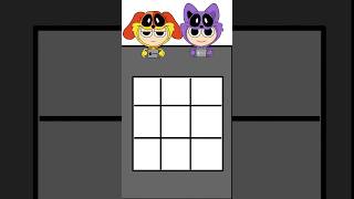 Sprunki CatNap vs DogDay Guy  Tic Tac Toe Games #sprunki #incrediboxsprunki #incredibox #tictactoe