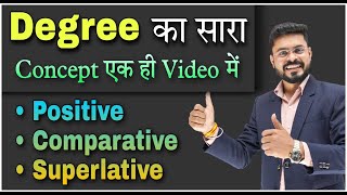 Degrees of Comparison in English Grammar Positive Comparative & Superlative Degree in English