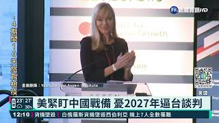 美緊盯中國戰備 憂2027年逼台談判｜華視新聞 20211104