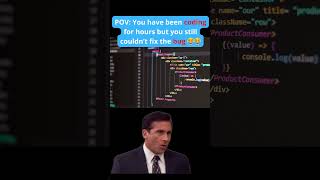 You have been coding for hours but couldn't fix the bug 😂😂 #coding  #bug #programming #bugs