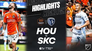 Houston Dynamo FC vs. Sporting Kansas City | Full Match Highlights | Dejan Joveljić Brace!