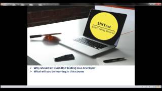 MSTest Unit Testing Tutorial for beginners