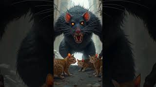 giant rat attack cats