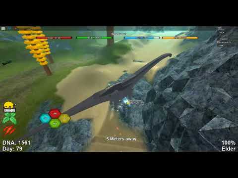 Dinosaur Simulator! Getting Elder Barosaurus and killing Wyvern*