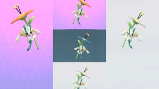 白橙藍花蓓蓓進化白橙藍花葉蒂！フラベベ Flabébé！フラエッテ Floette！《Pokemon GO》