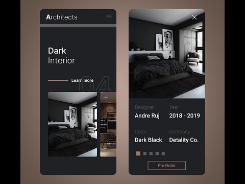 UI UX design app for furniture and apartment design❤️🤩