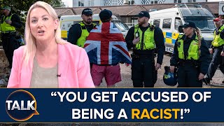 "People Are Really WAKING UP!" | Protesters CLASH With Police Outside Migrant Hotel In Essex
