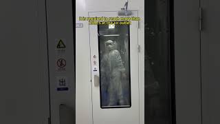 What are the wind speed requirements for a clean room with an airshower? #cleanroom #dersion