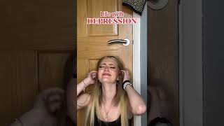 POV : life with depression (everyone’s is different 💗) #depression #awareness #mentalhealth
