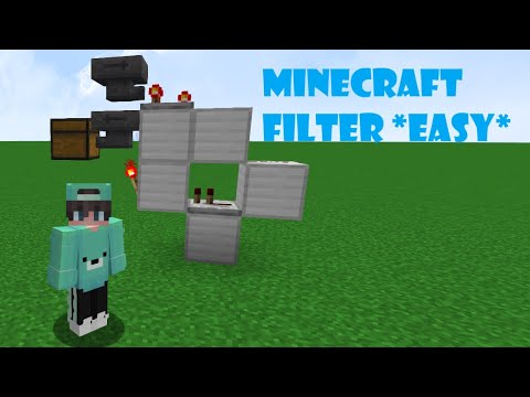 [TUTORIAL] Minecraft Item Sorter *Easy* (1.18.1)