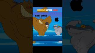 Samsung vs iphone 💀 #samsung #iphone