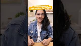 BUTTER 🧈 o BATTER ⚾️? 🤔 #teamlyqa #learnwithlyqa #english #esl #homonymhorrors #homonyms