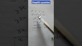 simplify question#study #motivation #shorts #youtubeshorts