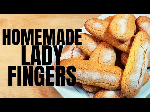 How To Make Homemade "Savoiardi" (Lady Fingers) - Waiting for Tiramisù...