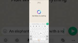 How to use Meta AI in whatsapp | Meta AI on whatsapp 2024 #shorts