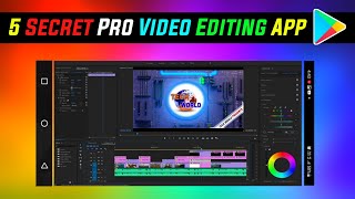 🔥Top 5 Professional VIDEO EDITING Apps For Android || Best Video Editor For Android