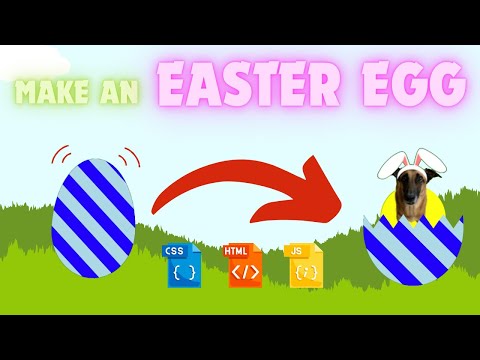 Build an Easter Egg from Code (HTML/CSS/JS)