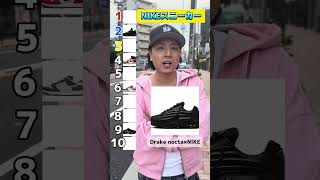 Nikeスニーカー格付けランキング🔍　#クイズ #ストリートファッション#nike