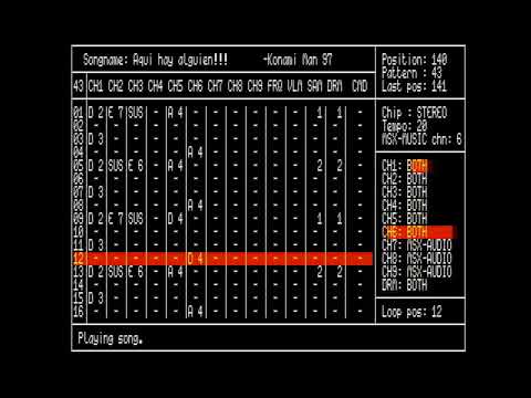 ¡Aquí hay alguien! [MSX, OPLL+OPL1]