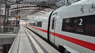 My fave HSR, DB ICE from Germany 😍 So beautiful! Berlin Main Station #train #railway #germany #fyp 
