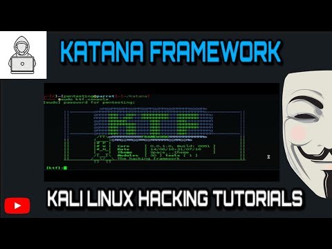 KATANA FRAMEWORK (Finding Admin Panel/Pages) in KALI LINUX