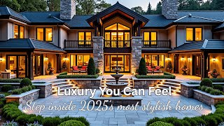 Top modern villas in 2025🏡 Modern luxury living room with sophisticated interior design🏡