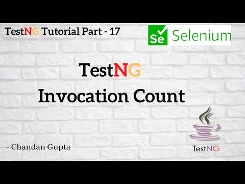 Invocation Count | Run a Test multiple times using TestNG | TestNG Tutorial Part #17