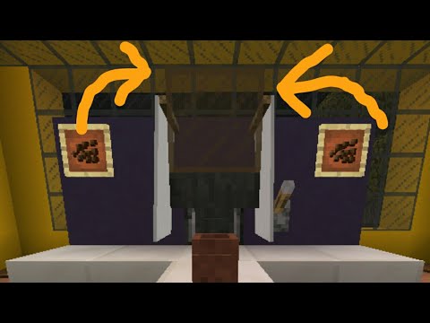 MCPE|How to make a working Coffee Machine