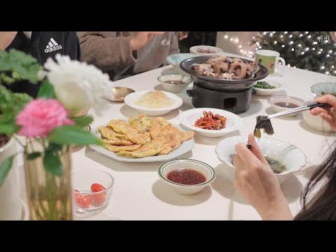 앤비 VLOG] 생일상을 준비하는 하루 / 소박과 정성으로 차립니다 😊 /  소꼬리찜 / 미역국 맛있게 끓이기 /동태전