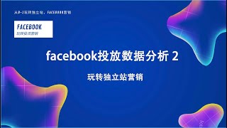 11 FB数据分析，投放原理及数据分析细节说明